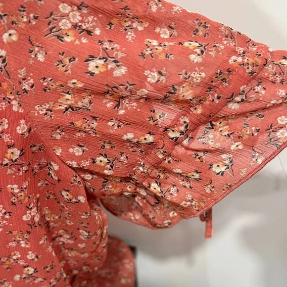 Tamara H. Ruffle Floral Blouse - pink - Picture 5 of 10